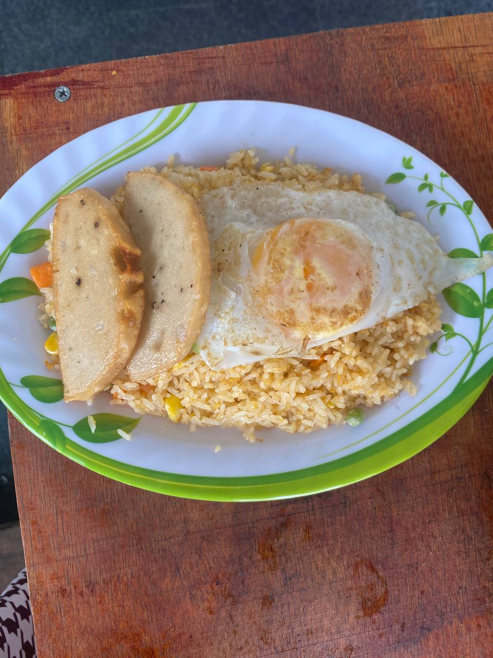 បាយឆាពងទាប៉ាត់តេ